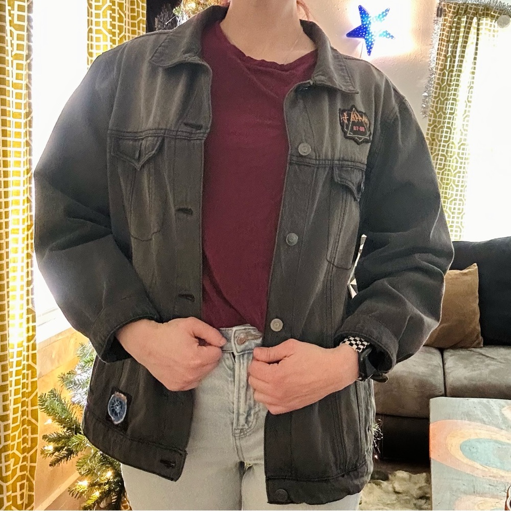 Def Leppard Junk Food Jean jacket